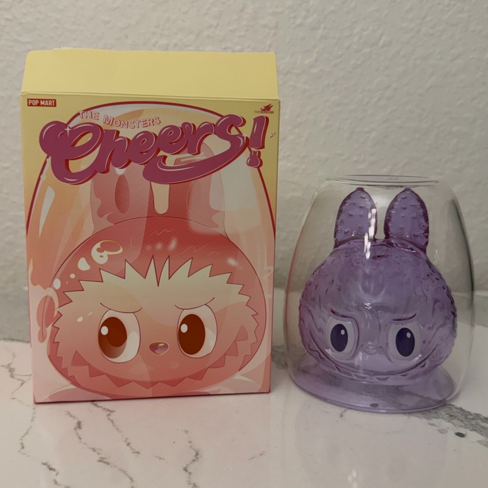 POP MART The Monsters Cheers Double Wall Glass Confirmed Personality